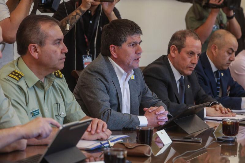 Agencia Uno - Reunión de alcaldes tras crimen en Padre Hurtado