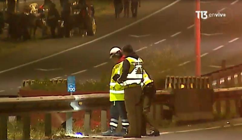 Ruta 68: Fatal accidente deja dos fallecidos