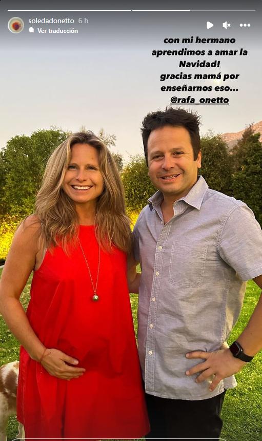 Soledad Onetto muestra tierna postal de su embarazo