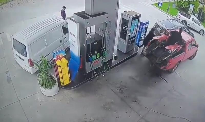 Robo con violencia de una camioneta y dos motocicletas en Papudo