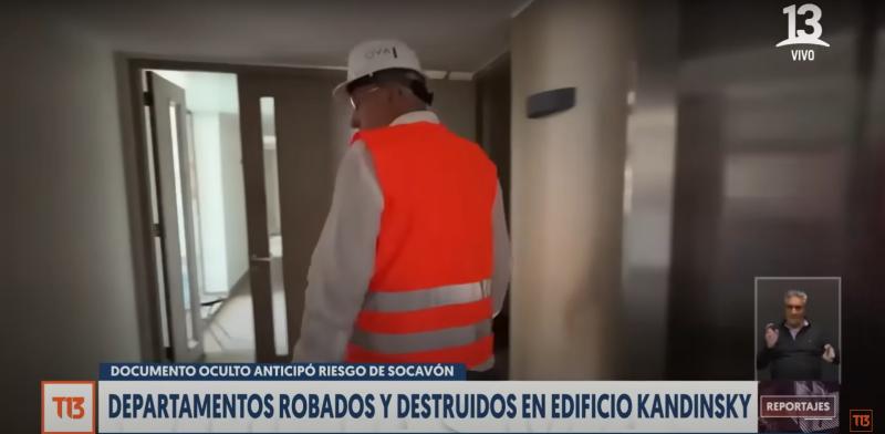 T13 - Socavón en edificio Kandinsky de Concón