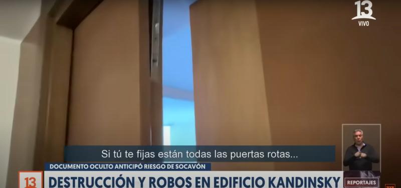 T13 - Socavón en edificio Kandinsky de Concón