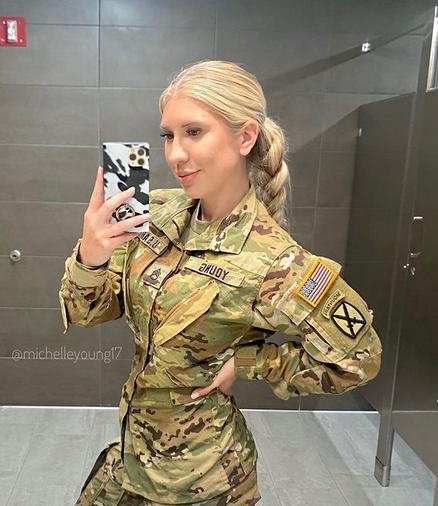 @michelleyoung17 - Muere Michelle Young, famosa influencer y soldado de Estados Unidos