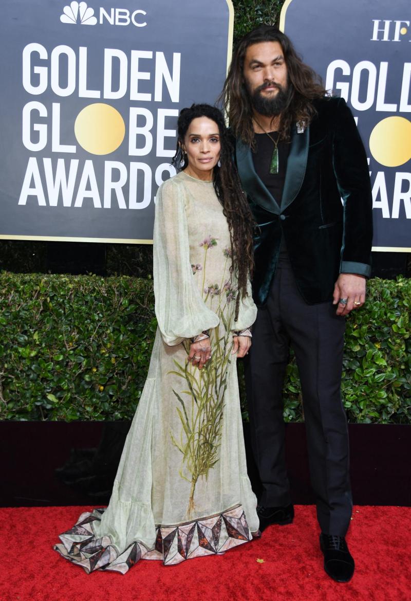 AFP - Referencial de Jason Momoa y Lisa Bonet.