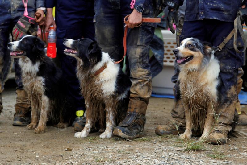 Sigue la búsqueda de los 10 desaparecidos tras el derrumbe en Colombia que dejó 33 muertos