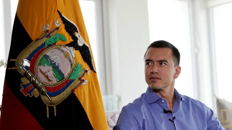 Presidente de Ecuador se desmarca de Bukele en lucha contra el narco