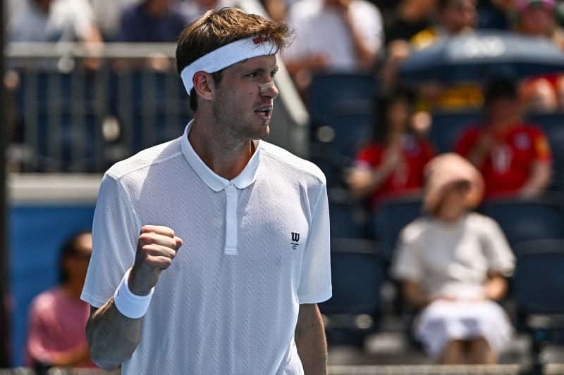 Nicolás Jarry avanzó a segunda ronda del Australian Open - AFP