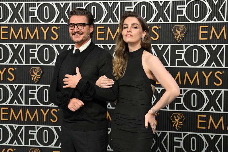 AFP - Pedro Pascal y Lux Pascal en Premios Emmy 2024