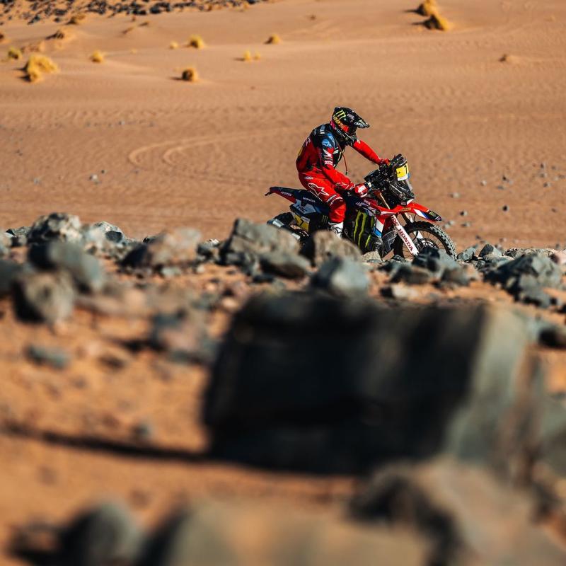 Los chilenos completaron sin problemas la primera jornada del Rally Dakar 2024. / Foto: @quintanilla102