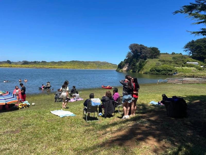Instagram - El camping "Rayen Lafken" se encuentra en la orilla del Lago Budi