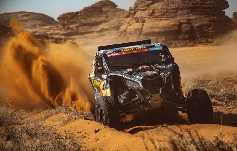 Chaleco López se quedó con la quinta etapa del Rally Dakar 2024. / Foto: @franciscochalecolopez