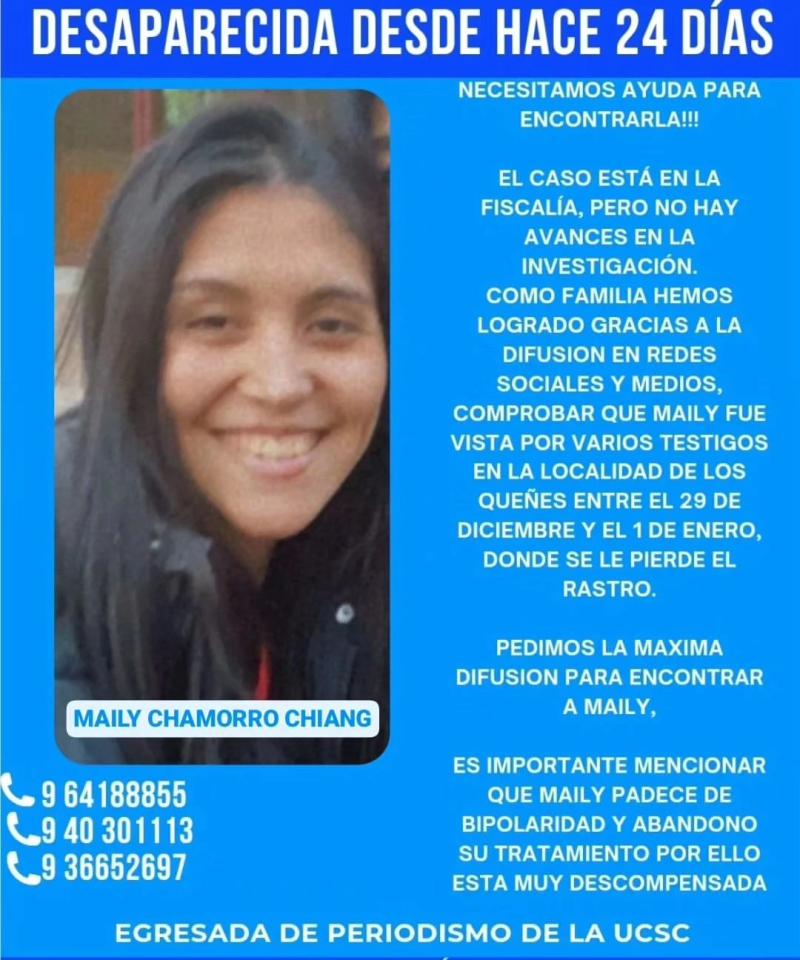 Instagram - Buscan a Maily Ann Chamorro Chiang