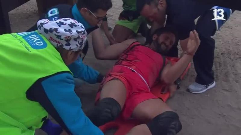 Arturo Longton sufrió severa caída en Tierra Brava