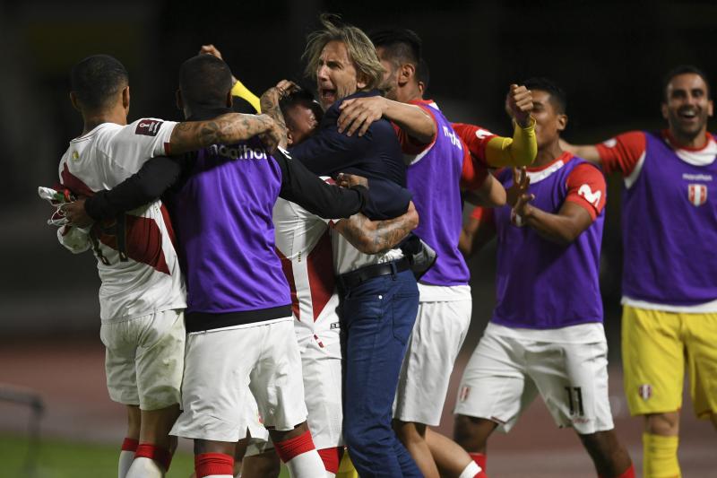 Ricardo Gareca lideró un exitoso proceso al mando de Perú - AFP