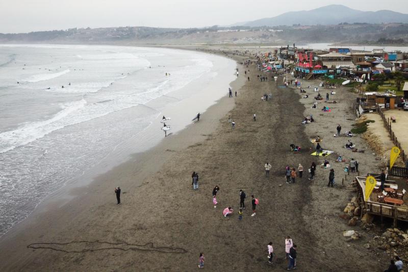 Agencia Uno - 10 playas que podrían desaparecer en Chile - Playa de Concón