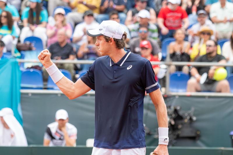 Nicolás Jarry desea llegar lejos en el Australian Open 2024. Imagen: Agencia Uno.