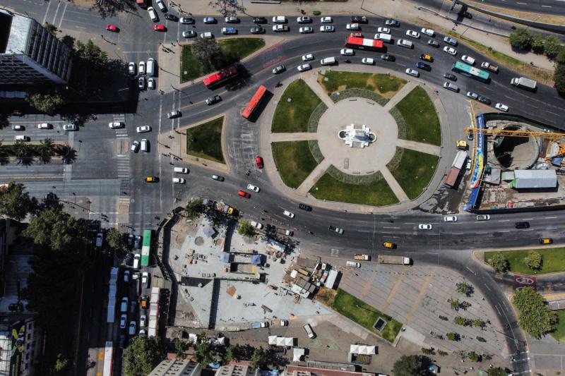 Agencia Uno - Salida principal de Baquedano