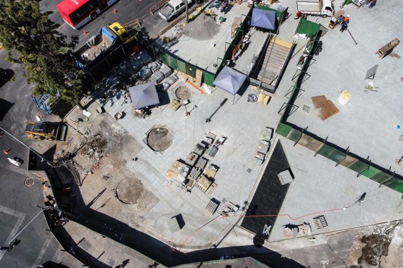 Agencia Uno - Salida principal de Baquedano