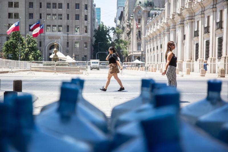 Agencia Uno - Calor extremo en Santiago