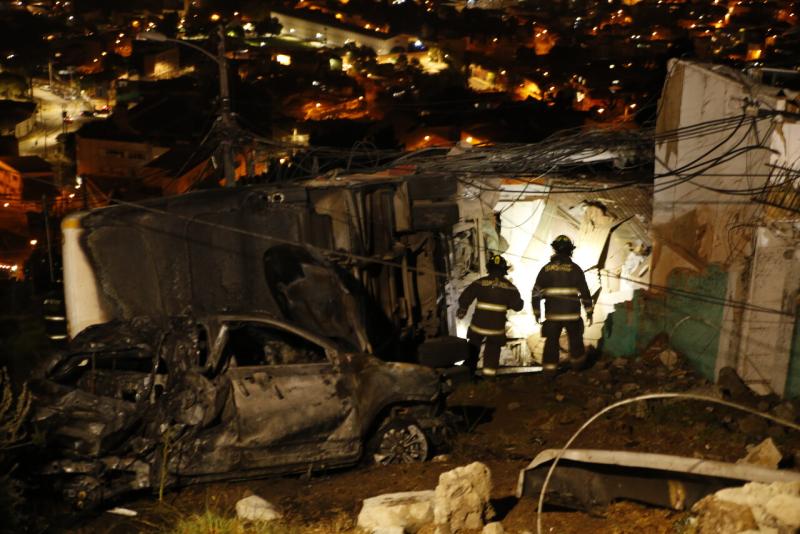 Accidente en Valparaíso - Agencia Uno