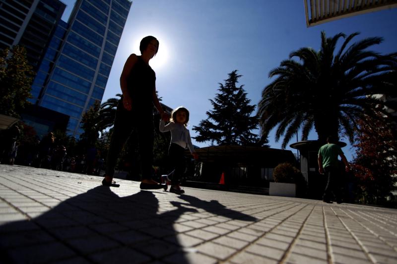 Agencia Uno - Calor en Santiago