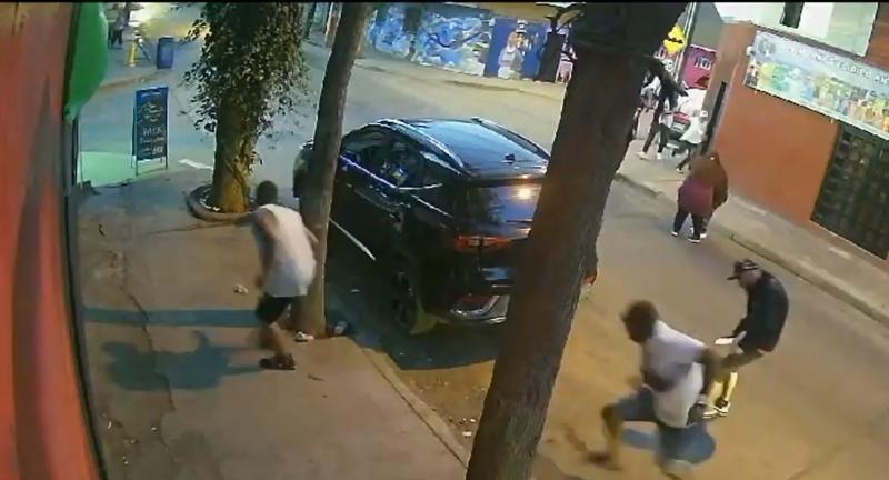 Balacera en Pedro Aguirre Cerda: Revelan video del hecho