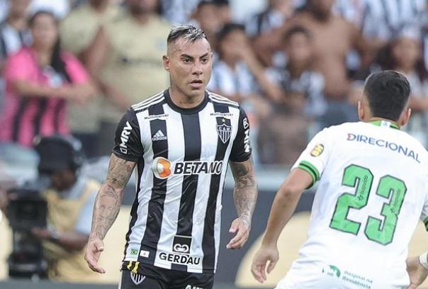 Eduardo Vargas no será considerado en Atlético Mineiro para la temporada 2024. (Instagram)