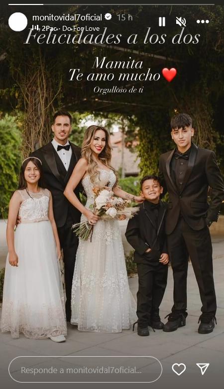 El mensaje de Monito Vidal para Marité Matus y Camilo Huerta / Instagram