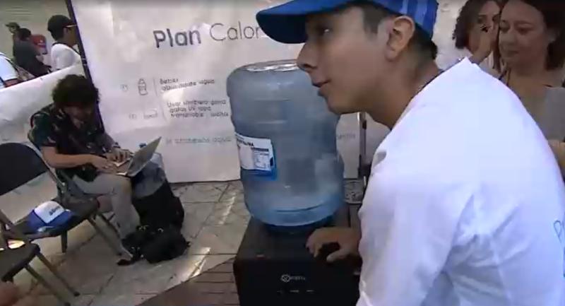 Puntos de hidratación