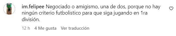 Hinchas de Audax Italiano molestos con el fichaje de Thomas Rodríguez - Créditos: Instagram