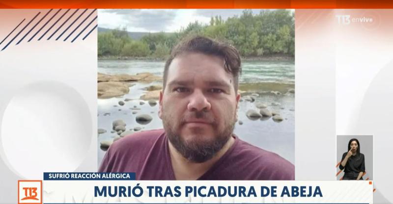 T13 - Germán Mora murió tras picadura de abeja