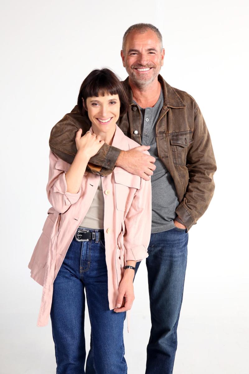 Canal 13 - Álvaro Rudolphy y Daniela Ramírez en "Secretos de Familia".