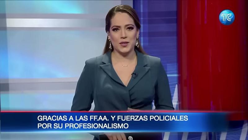Noticiero de Ecuador vuelve al aire tras ataque