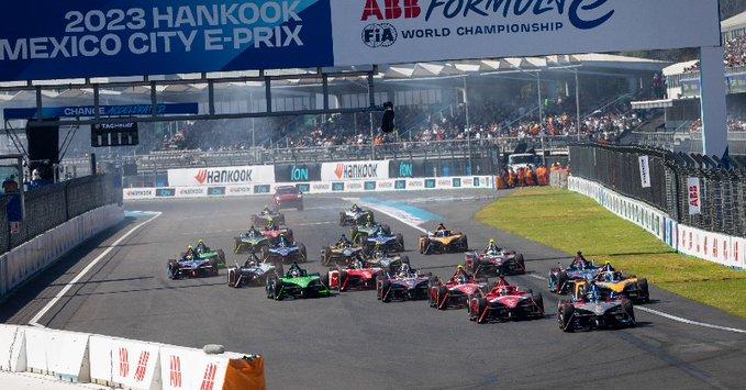 La Fórmula E inicia con el ePrix de México. / Foto: @FIAFormulae
