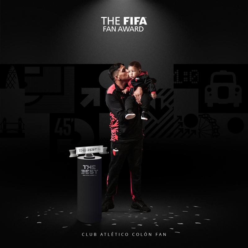 Toto Iñíguez fue elegido como el Mejor Aficionado en los Premios The Best de la FIFA