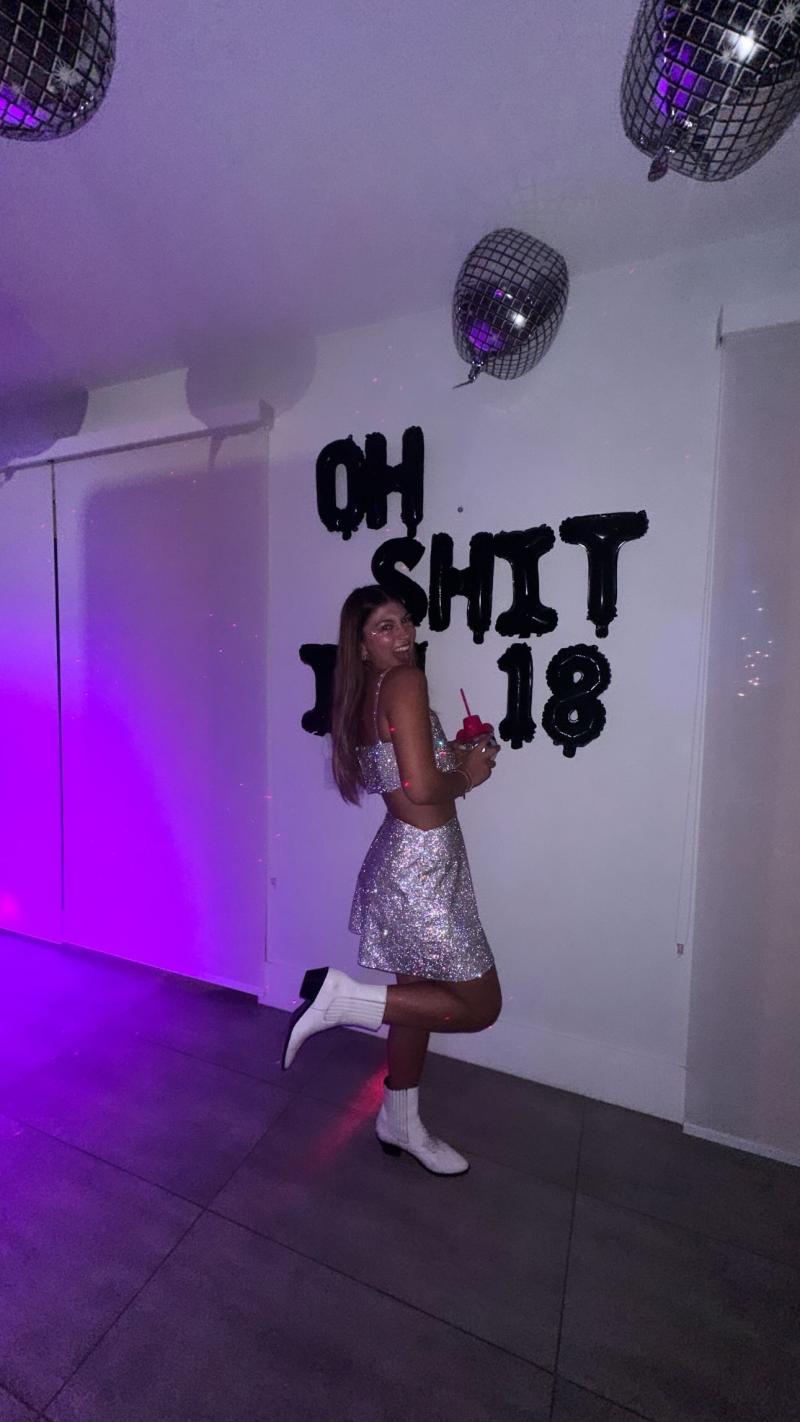 Mía Zamorano cumplió 18 años - Créditos: Instagram