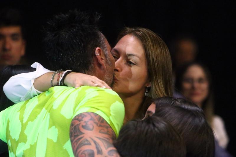 Marcelo Ríos y Paula Pavic decidieron separarse tras 16 años de matrimonio. (Photosport)