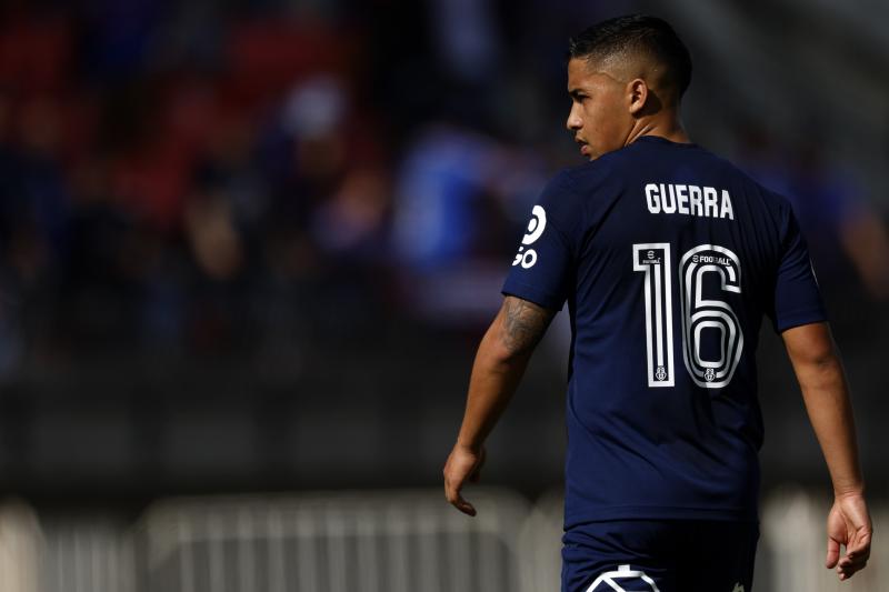 Nicolás Guerra dejará de usar la camiseta '16' en U de Chile - Créditos: Photosport