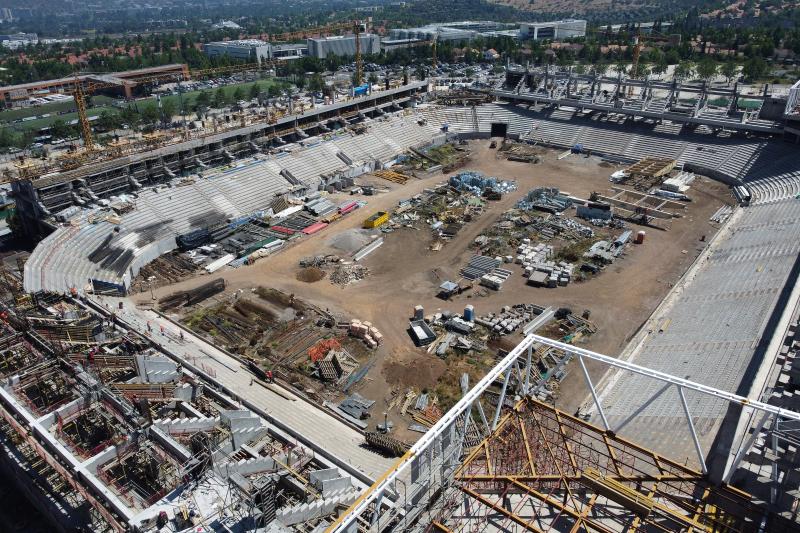 La UC podría inaugurar su estadio entre agosto, septiembre y octubre de este año - Créditos: Photosport