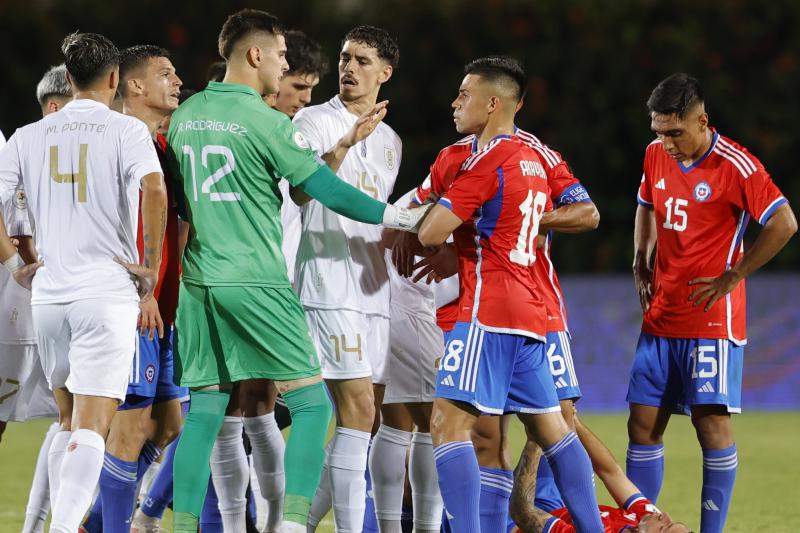 La Roja Sub 23 venció a Uruguay por la fase de grupos del Preolímpico. Imagen: Photosport.