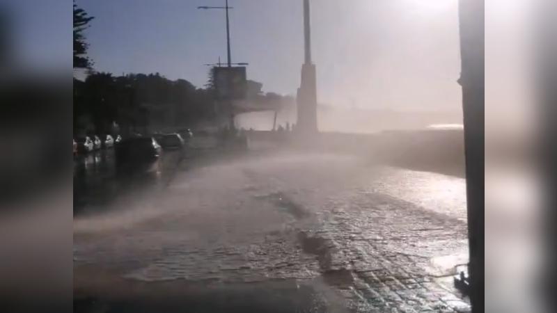 Twitter - Alerta por marejadas anormales