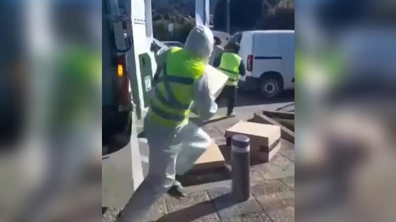 T13 - Roban camión de cigarros en Chiguayante