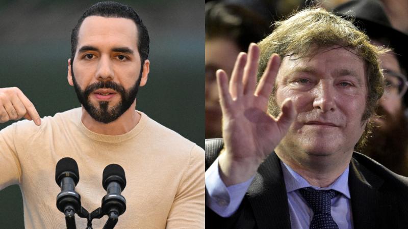 AFP/T13 - José Luis "Puma" Rodríguez dijo que admira a Nayib Bukele y Javier Milei