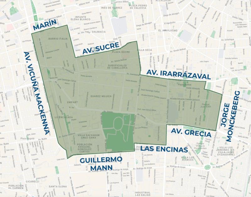 Mapa de corte de agua