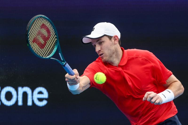 Nicolás Jarry alcanzó el mejor ranking de su carrera en la previa del Australian Open. Imagen: AFP.