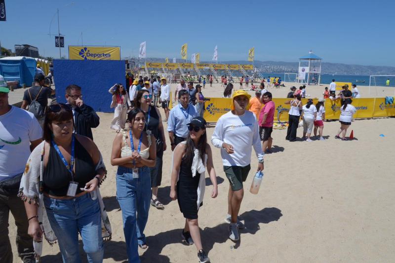 Inauguran la Playa del Deporte 2024