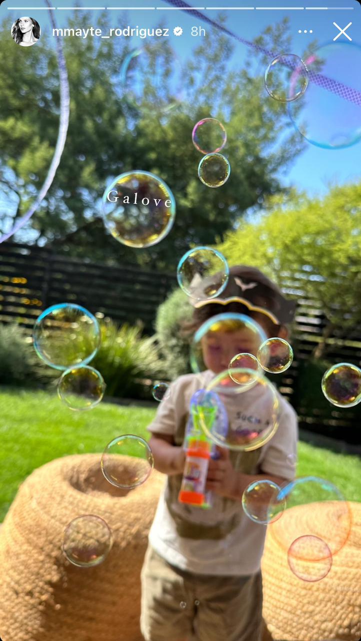 Instagram - Galo Figueroa, hijo de Mayte Rodríguez