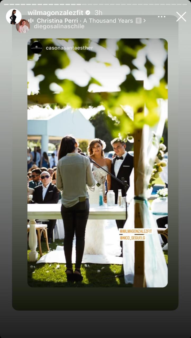 Instagram - Wilma González se casó con Nicolás Seguel