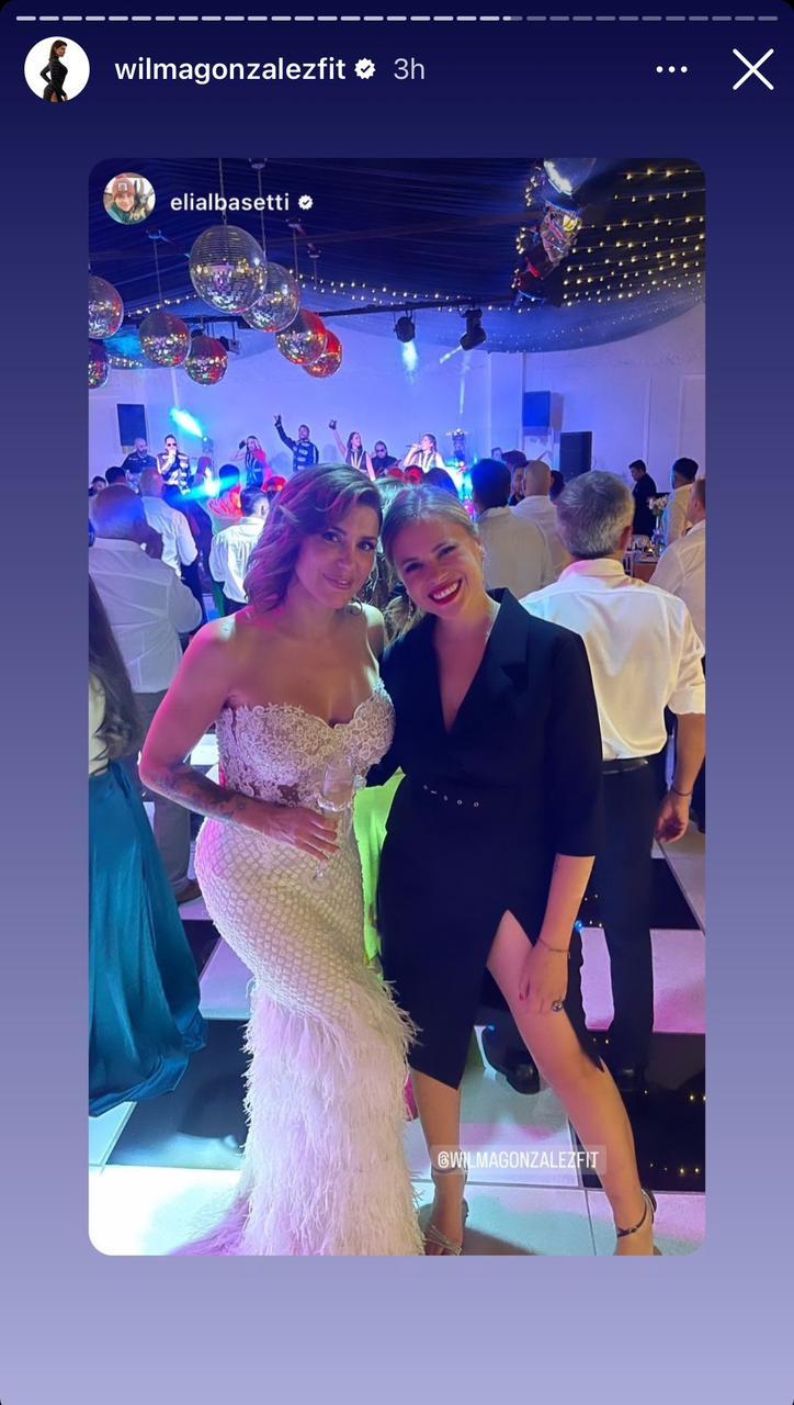Instagram - Wilma González se casó con Nicolás Seguel