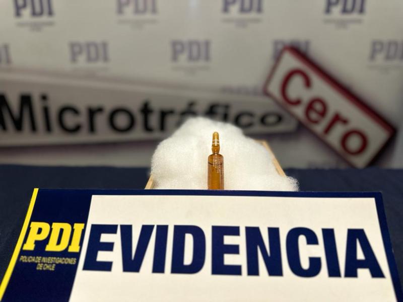 En el procedimiento se encontró una ampolla de fentanilo